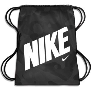 Nike Y GYMSACK - AOP Dětský gymsack, černá, velikost UNI