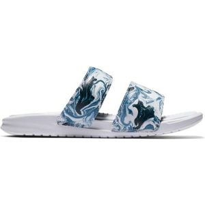 Nike BENASSI DUO ULTRA SLIDE šedá 7 - Dámské sandály