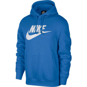 Nike NSW CLUB HOODIE PO BB GX M modrá L - Pánská mikina