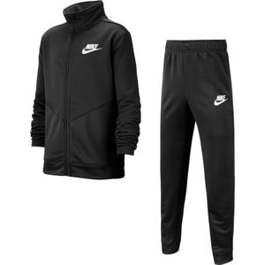 Nike NSW CORE TRK STE PLY FUTURA B černá M - Chlapecká sportovní souprava