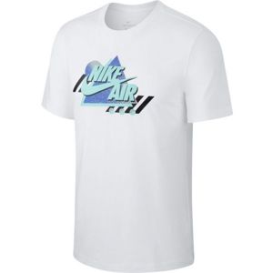 Nike NSW SS TEE REMIX 2 M bílá L - Pánské tričko