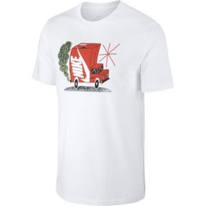 Nike NSW SS TEE SSNL APP 1 M bílá S - Pánské tričko