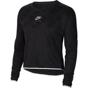 Nike AIR MIDLAYER CREW W černá M - Dámské běžecké triko