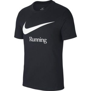 Nike DRY RUN HBR M černá L - Pánské běžecké tričko