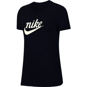 Nike NSW TEE VARSITY W černá S - Dámské tričko