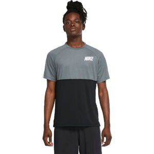 Nike TOP SS HPR DRY MC M Pánské tréninkové tričko, černá, velikost M