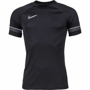 Nike DRI-FIT ACADEMY Pánské fotbalové tričko, tmavě šedá, veľkosť S