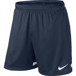 Nike DRI-FIT KNIT SHORT II YOUTH Dětské fotbalové trenky, tmavě modrá, velikost L