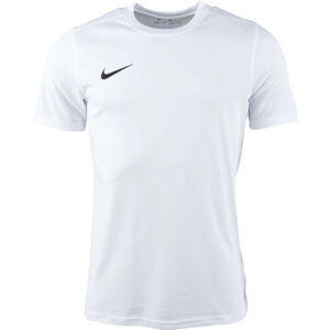 Nike DRI-FIT PARK 7 Pánské sportovní tričko, bílá, velikost L