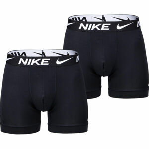 Nike ESSENTIAL MICRO BOXER BRIEFS 3PK Pánské boxerky, Černá,Bílá, velikost XL