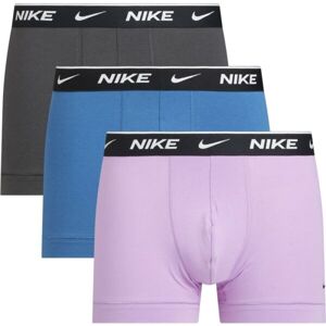 Nike EDAY COTTON STRETCH Pánské boxerky, tmavě šedá, velikost M