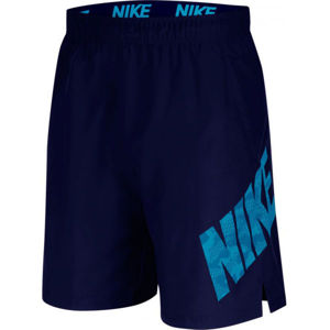 Nike FLX 2.0 CMO M Pánské tréninkové šortky, Tmavě modrá, velikost S