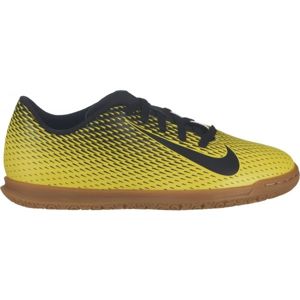 Nike JR BRAVATA IC žlutá 4.5 - Dětská sálová obuv