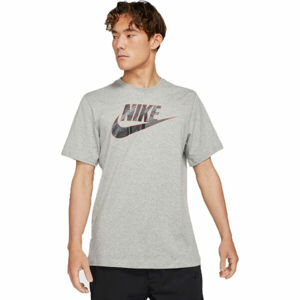 Nike NSW TEE ESNTL FL M Pánské tričko, šedá, velikost S