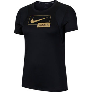 Nike ICON CLASH Dámské běžecké tričko, černá, velikost M