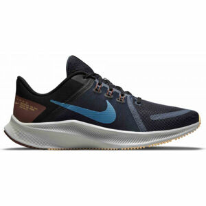 Nike QUEST 4 Pánská běžecká obuv, Tmavě modrá,Černá,Bílá, velikost 44