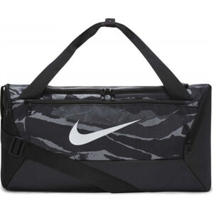 Nike BRASILIA S DUFF - 9.0 AOP1 Sportovní taška, černá, velikost UNI