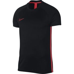 Nike NK DRY ACDMY TOP SS Pánské triko, Tmavě šedá,Bílá, velikost L