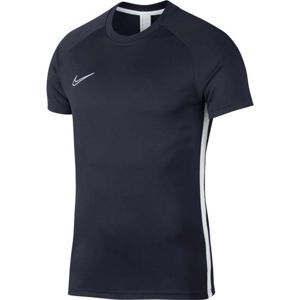 Nike NK DRY ACDMY TOP SS tmavě modrá M - Pánské triko