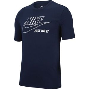 Nike NSW TEE TABLE HBR 1 modrá L - Pánské triko