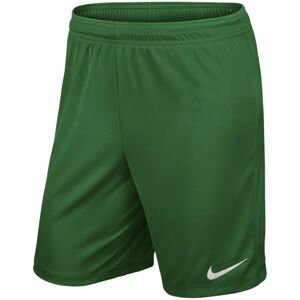 Nike PARK II KNIT SHORT NB zelená M - Pánské fotbalové kraťasy