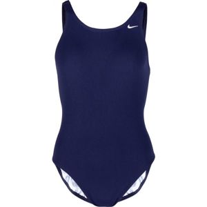 Nike POLY Dámské plavky, Tmavě modrá,Bílá, velikost 34