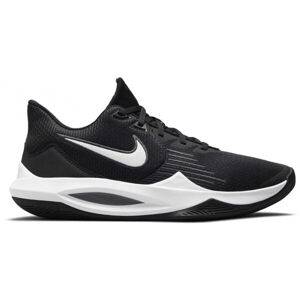 Nike PRECISION 5 Pánská basketbalová obuv, černá, velikost 47.5