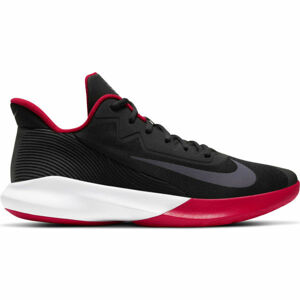 Nike PRECISION IV Pánská basketbalová obuv, černá, velikost 45.5