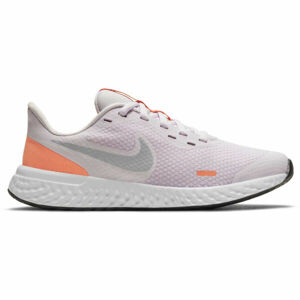 Nike REVOLUTION 5 (GS) Dětská běžecká obuv, růžová, veľkosť 40