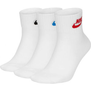 Nike NSW EVRY ESSENTIAL ANKLE U bílá L - Ponožky