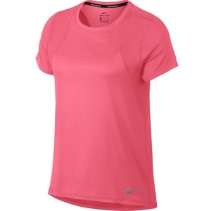 Nike TOP SS RUN růžová L - Dámský běžecký top