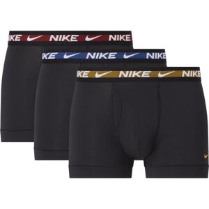 Nike TRUNK 3PK Pánské boxerky, černá, velikost XL