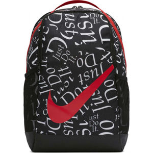 Nike Y BRASILIA - AOP SU20 Dětský batoh, černá, velikost UNI