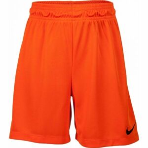 Nike PARK II Chlapecké fotbalové kraťasy, oranžová, veľkosť XL