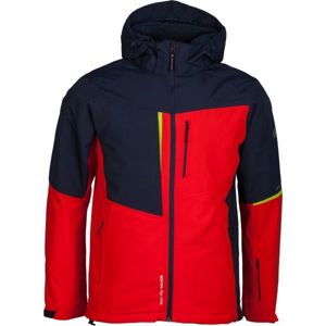 Northfinder CORIN Pánská lyžařská bunda, červená, velikost S