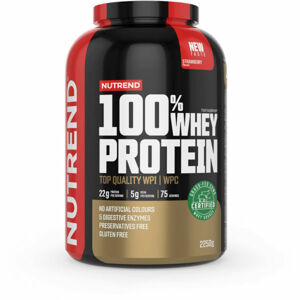 Nutrend 100% WHEY PROTEIN 2250 g JAHODA   - Protein