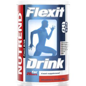 Nutrend FLEXIT DRINK 400G JAHODA  NS - Kloubní výživa