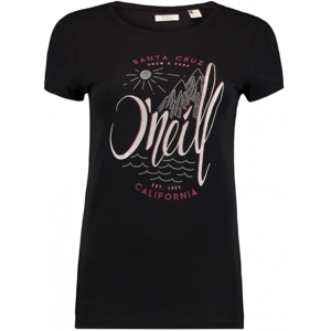 O'Neill LW ECHO LAKE LOGO T-SHIRT černá M - Dámské tričko