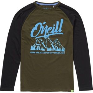 O'Neill LB OCEANSIDE L/SLV T-SHIRT hnědá 128 - Clapecké triko s dlouhým rukávem