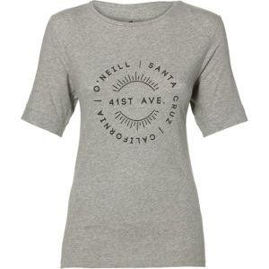 O'Neill LW ESSENTIALS LOGO T-SHIRT šedá M - Dámské tričko