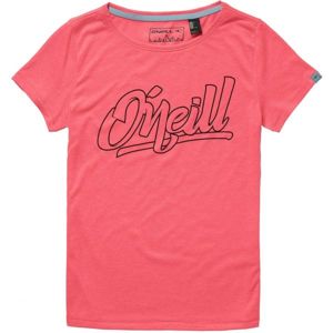 O'Neill LG IN THE MOMENT S/SLV T-SHIRT růžová 128 - Dívčí triko
