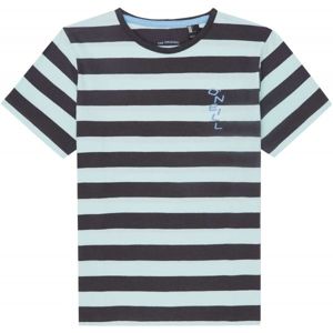 O'Neill LB STRIPED S/SLV T-SHIRT černá 176 - Chlapecké tričko