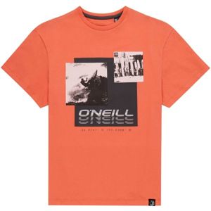 O'Neill LB PHOTOPRINT S/SLV T-SHIRT oranžová 176 - Chlapecké tričko