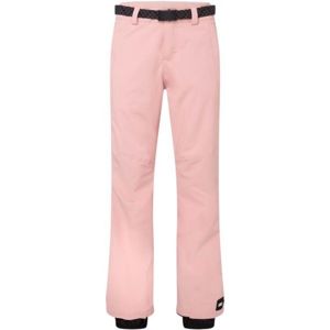 O'Neill PW STAR SLIM PANTS světle růžová XS - Dámské snowboardové/lyžařské kalhoty
