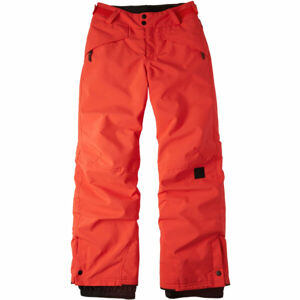 O'Neill ANVIL PANTS Chlapecké snowboardové/lyžařské kalhoty, červená, velikost 140
