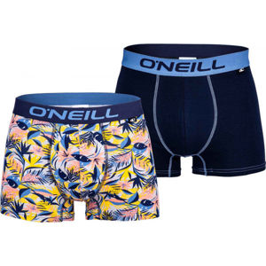 O'Neill BOXER LEAF&PLAIN 2PACK černá XL - Pánské boxerky