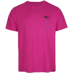 O'Neill CALIFORNIA Pánské tričko, růžová, velikost S