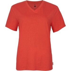 O'Neill ESSENTIAL Dámské tričko, červená, velikost L