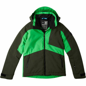 O'Neill HAMMER JR JACKET Dětská lyžařská/snowboardová bunda, khaki, velikost 170