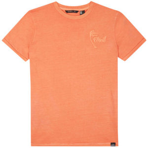 O'Neill LB CARTER WASHED T-SHIRT oranžová 140 - Chlapecké tričko